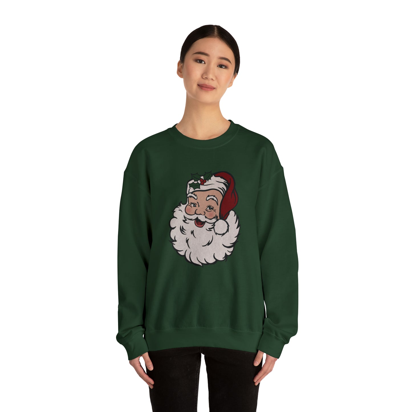 Retro Santa Crewneck Sweatshirt