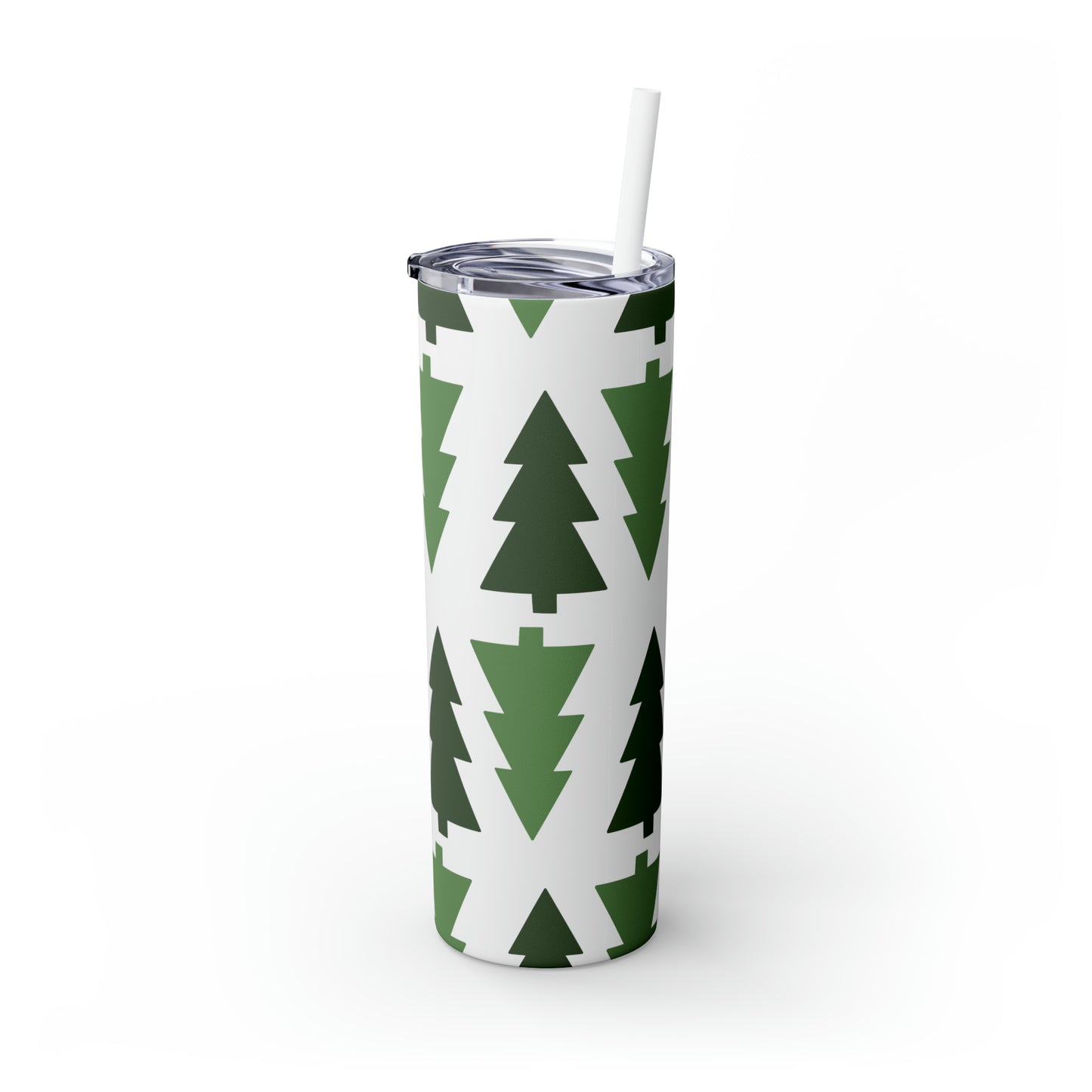 Forest Trees Tumbler with Straw, 20oz