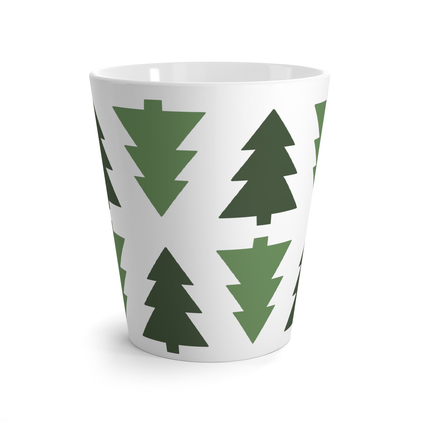 Forest Trees Latte Mug