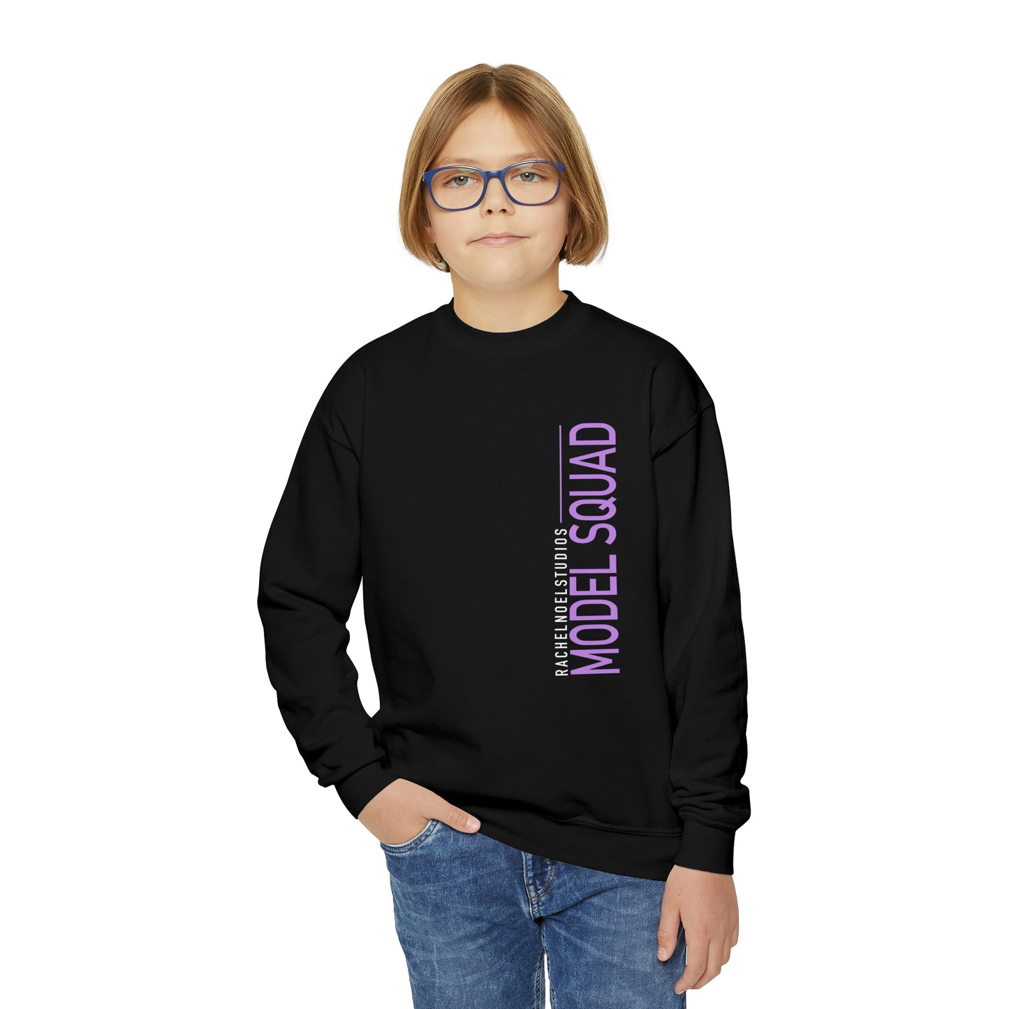 “Model Squad” RNS Youth Crewneck Sweatshirt