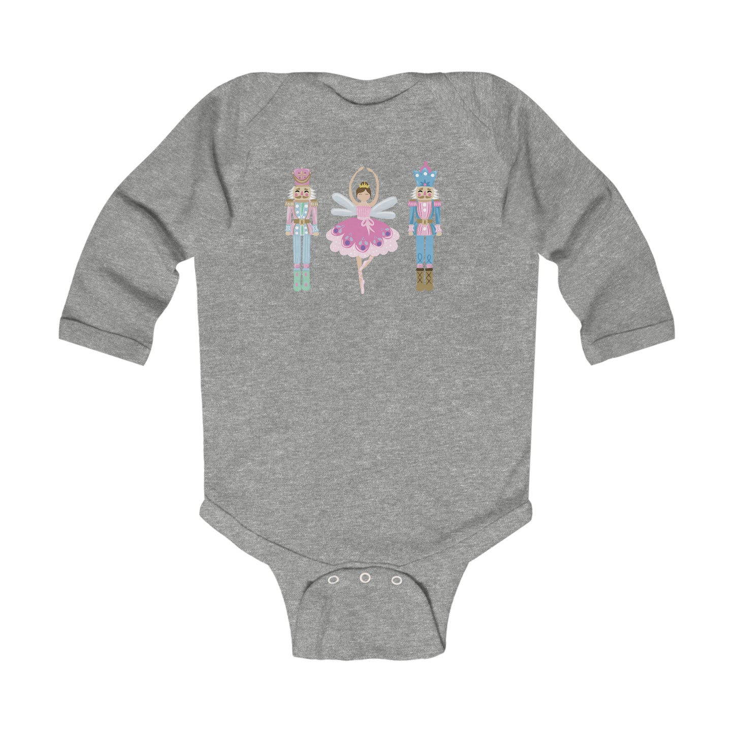 Sugarplum Fairy Infant Long Sleeve Bodysuit